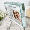 Personalised Memorial Photo Crystal Token – In Loving Memory Dove Design - Image 3