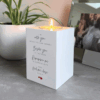 Memorial Wooden Tea Light Holder – Remembrance Candle Keepsake - Image 4