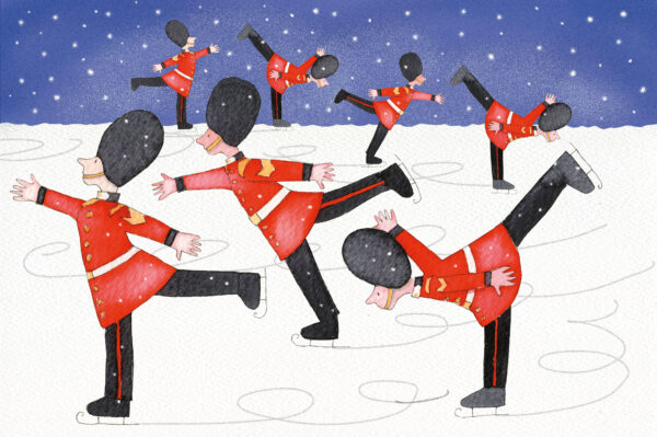 Skating Guardsmen